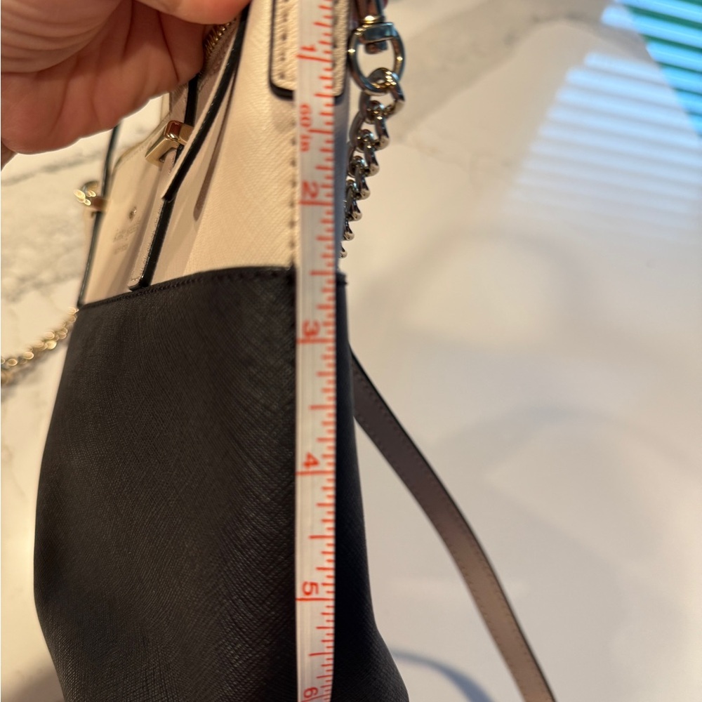 Kate Spade Harmony Crossbody Cedar Street Black/Ivory Pebble - Picture 8 of 14